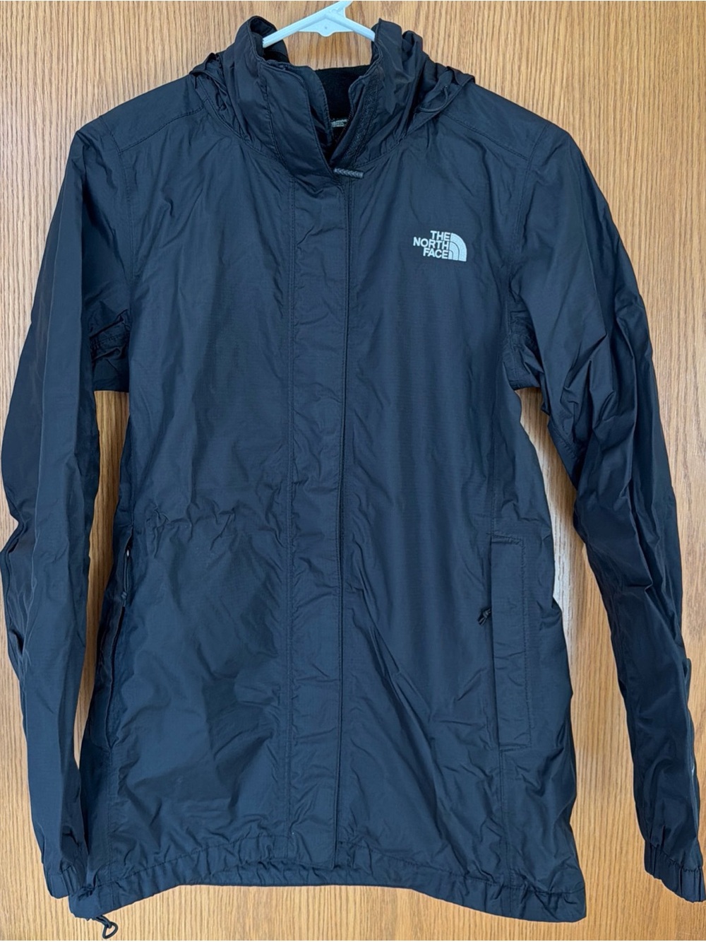 The North Face Resolve Parka Rain Jacket Women’s Small Dryvent Hooded Black Coat
